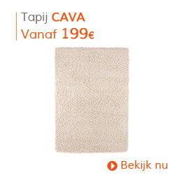 Klassiek - Tapis à poils longs CAVA crème