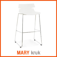 Meubles scandinaves Alterego - Tabouret MARY